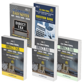 CA/CMA Final (New Scheme) Direct Tax & International Taxation Full Book Set by CA Aarish Khan